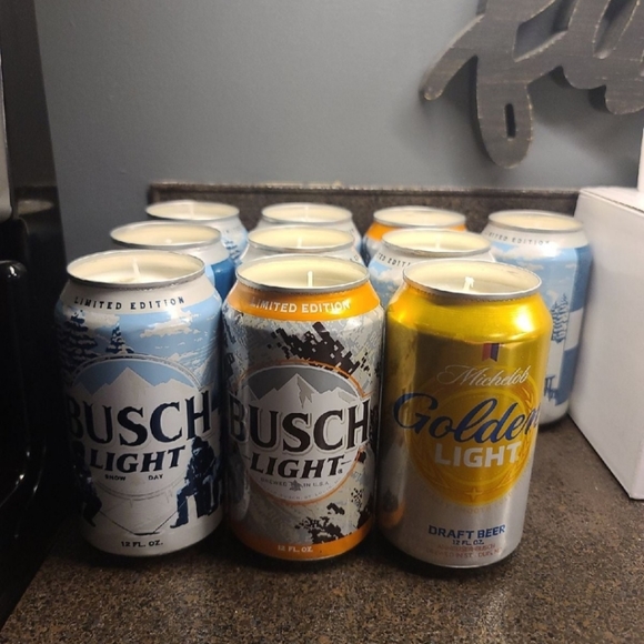 Homemade Beer Can Candles - Picture 3 of 4